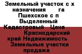  Земельный участок с/х назначения, 2,6 га, Пшехское с/п. Выделенный. Кадастровый › Цена ­ 300 000 - Краснодарский край Недвижимость » Земельные участки продажа   